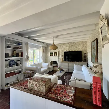La Providence Elegant 5 Bedroom Stone House With Private Pool Feriehus Brives-sur-Charente